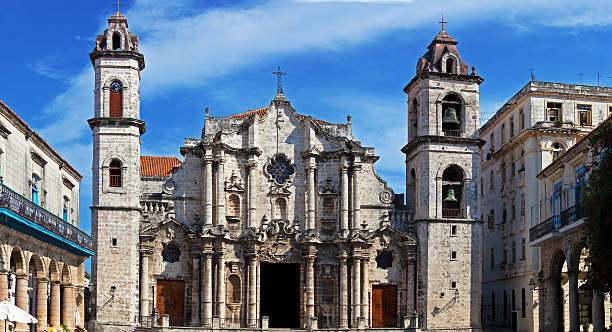 istock Panorama of Havana Cathedral Square 462310673