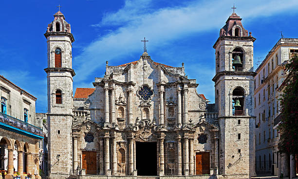 istock Panorama of Havana Cathedral Square 462310683