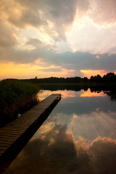 istock Lake Wigry. Poland 462312063