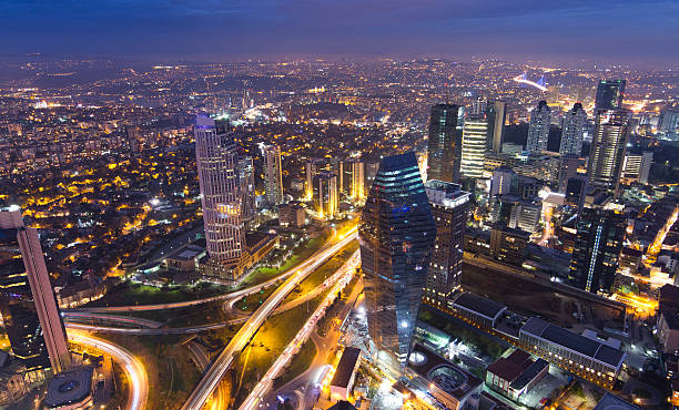 istock Looking down over the city of Istanbul 462320597