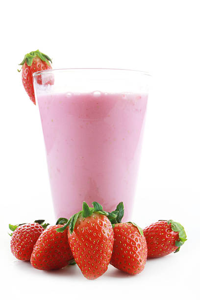 istock Smoothie strawberry and fruits 462321215