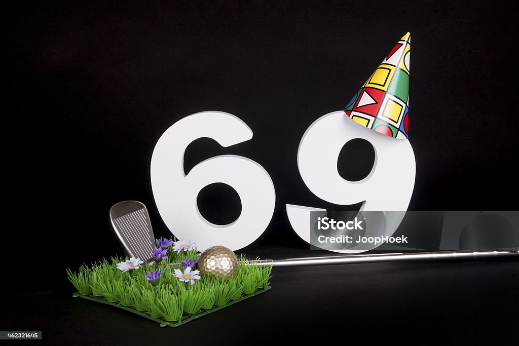 Cumpleaños de Golf - Foto de stock de Aniversario libre de derechos