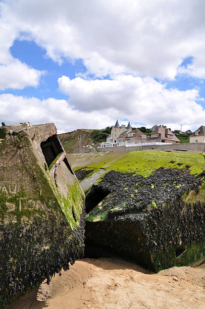 istock Beach of Arromanches in France 462323393