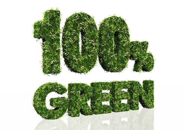 istock one hundred percent green 462327369