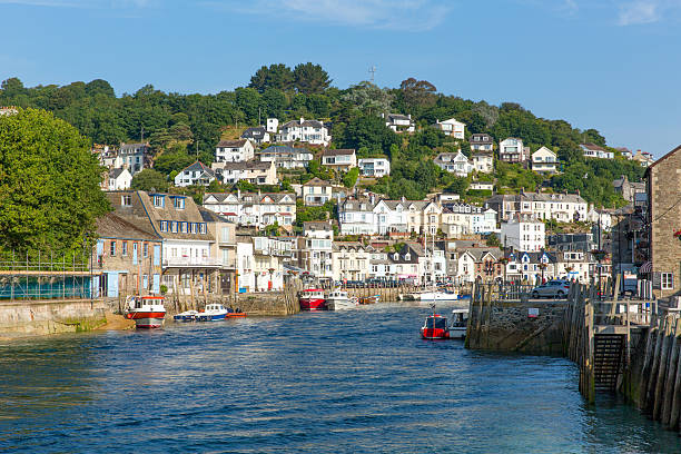 istock View of Looe town and river Cornwall England 462331577