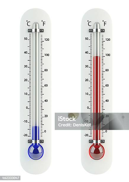 Thermometers Stock Photo - Download Image Now - Thermometer, Cut Out, Heat - Temperature