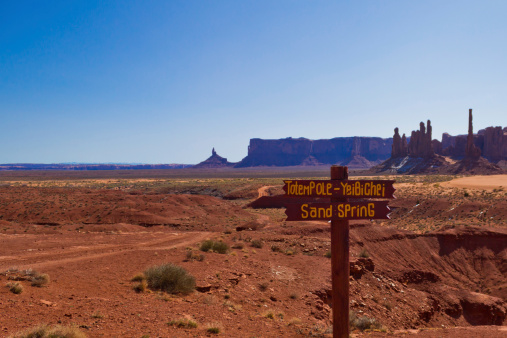 Sand Spring at Monument Valley