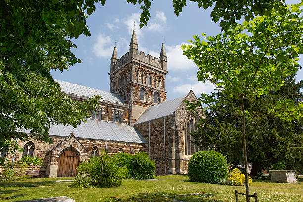 istock Wimborne Minster church Dorset England UK 462334281