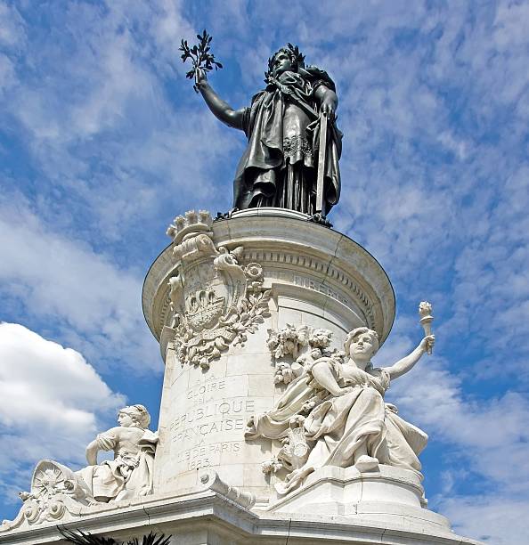 istock Statue of the republic (Paris France) 462338331