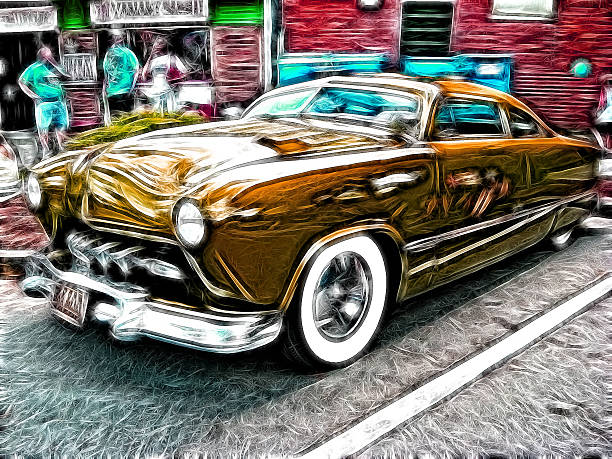 istock Vintage 50's Car 462341491