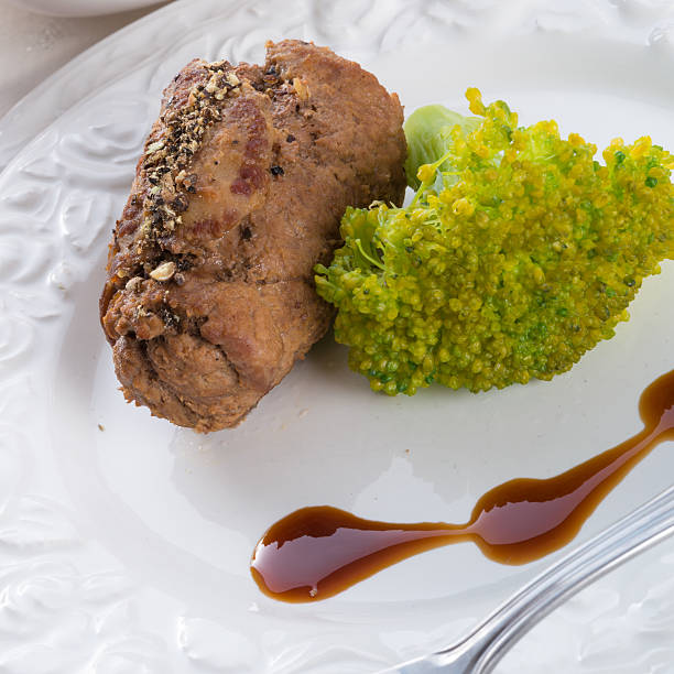 deliciosos roulades gado - festessen imagens e fotografias de stock