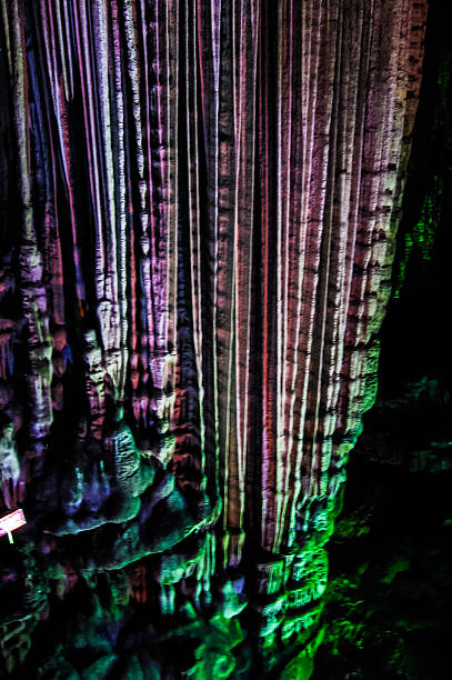 Silver Cave in Yangshou County, Guilin China stock photo