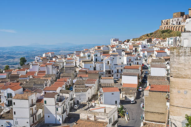 istock Panoramic view of Pisticci. Basilicata. Italy. 462352405
