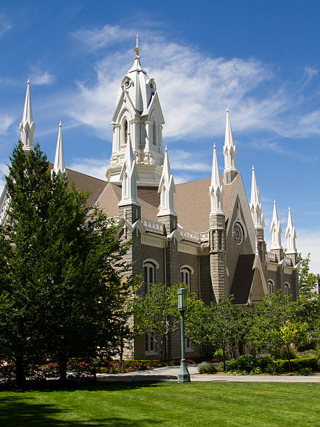 istock Church spires, Salt Lake City 462353221