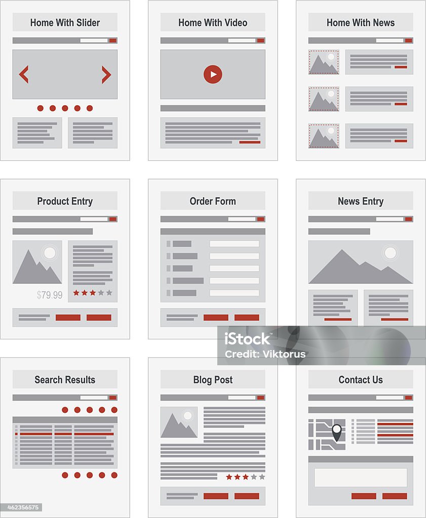 Internet Site Map Navigation Structure Prototype Internet Site Map Navigation Structure Prototype vector. This is EPS10 illustration. Website Wireframe stock vector