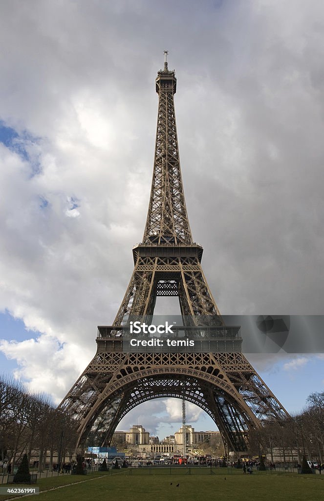 paris eiffel tower Architecture Stock Photo