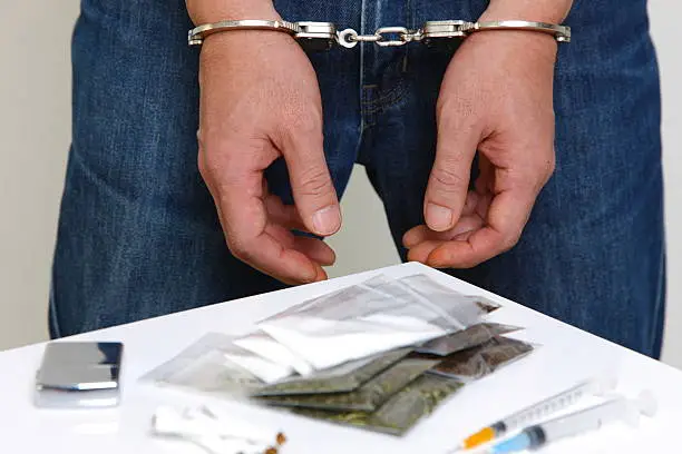 arrested drug dealer
