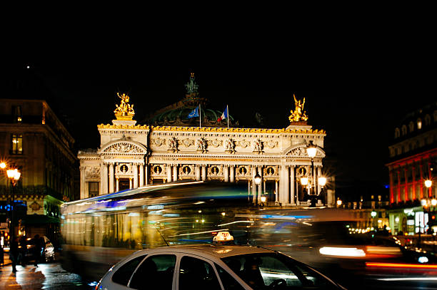 ópera de paris - opera garnier - fotografias e filmes do acervo