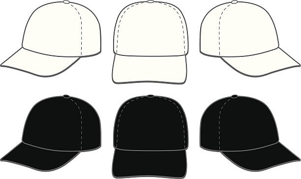 бейсболок - baseball cap illustrations stock illustrations