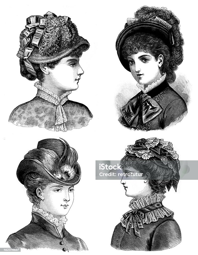 Hübsche Mädchen - Lizenzfrei Frauen Stock-Illustration