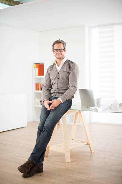 istock architect standing in front of his office 462382209