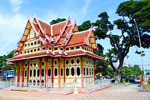 istock The old pavilion ticket office at Hau Hin in Thailand 462387531