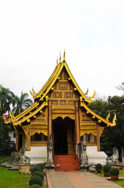 istock Temple in Wat Phra Sing, Chiang Mai, Thailand 462393261
