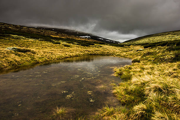 Rondane, Norway mountains stock photo