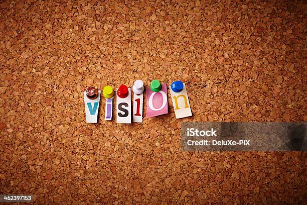Vision Stock Photo - Download Image Now - Arts Culture and Entertainment, Bulletin Board, Cork - Material
