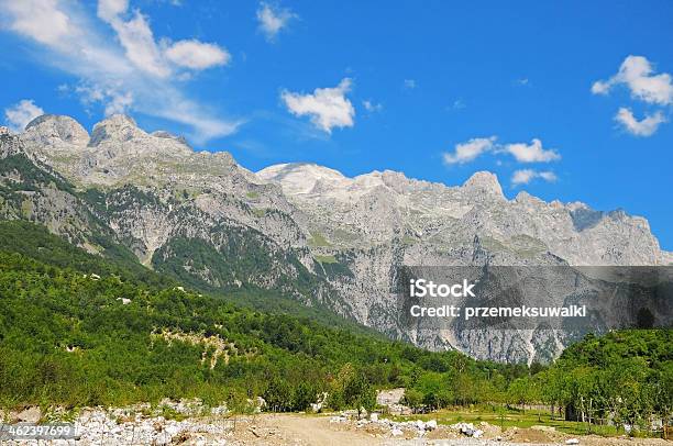 Thett Valley Monti Prokletije - Fotografie stock e altre immagini di Acqua - Acqua, Albania, Ambientazione esterna