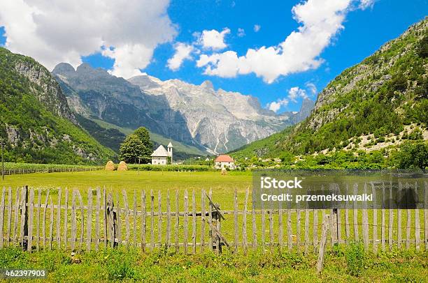 Thett Valley Prokletije Mountains Stock Photo - Download Image Now - Accursed Mountains, Adventure, Albania