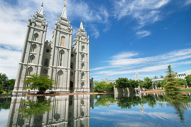 istock Mormon Temple , Salt Lake City 462399913