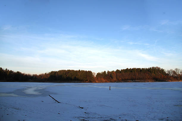 istock Frozen Lake in the Winter 462400057