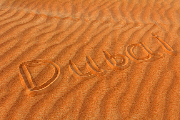 istock Dubai on Sand in Desert 462403685