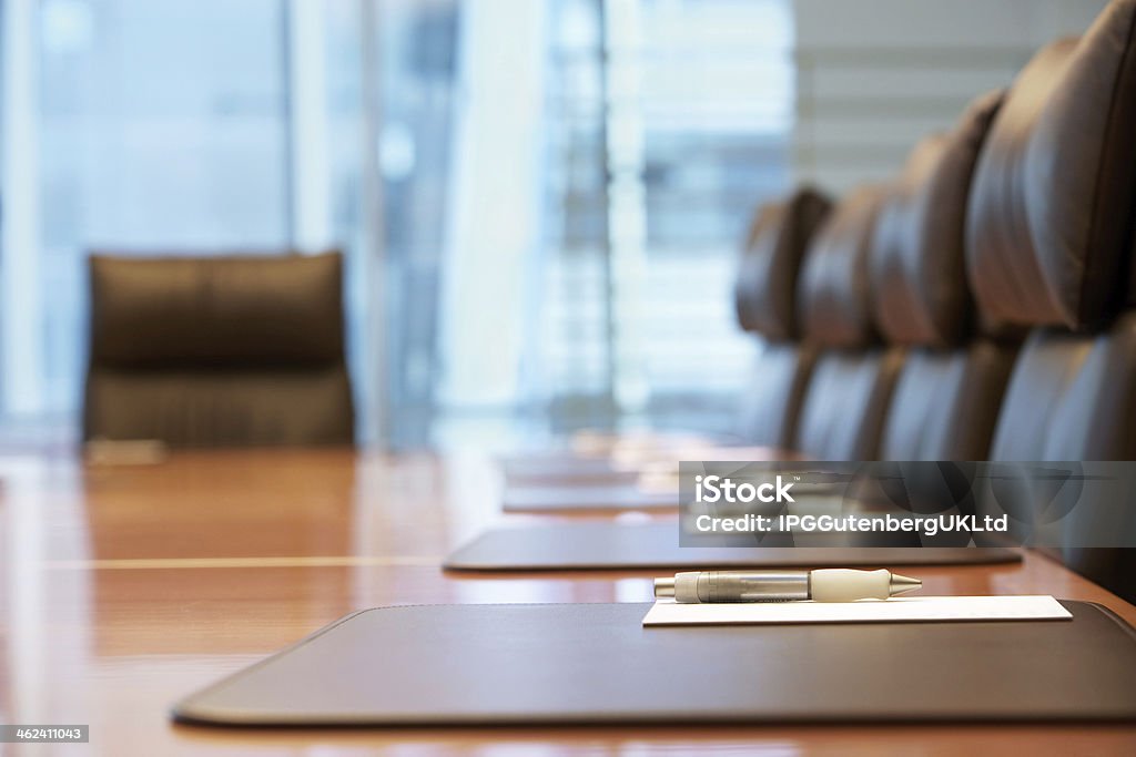 Empty Conference Room Before Meeting - Royalty-free Yönetim Kurulu Odası Stok görsel