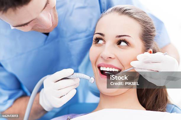 Dentist Office Stock Photo - Download Image Now - Dentist, 30-39 Years, Adult