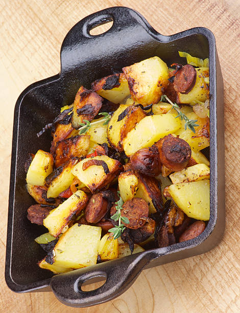 istock Sausages and Potato Stew 462415641