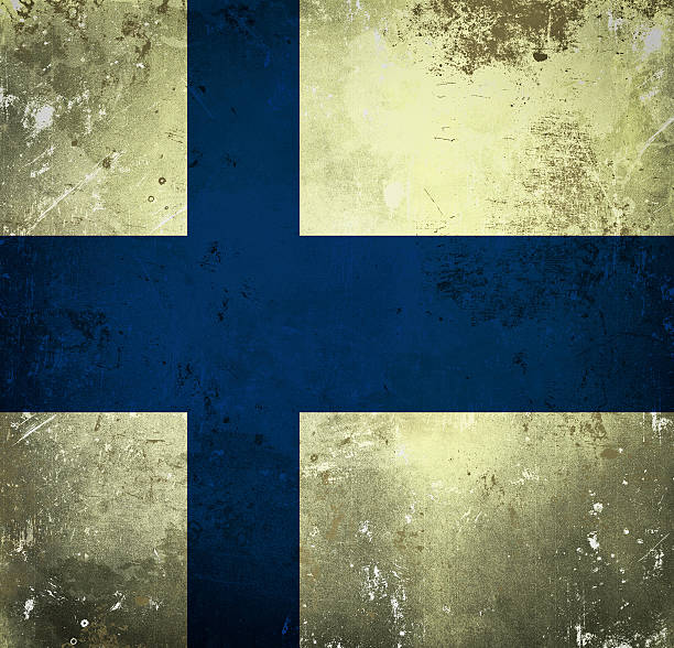istock Grunge flag of Finland 462423091