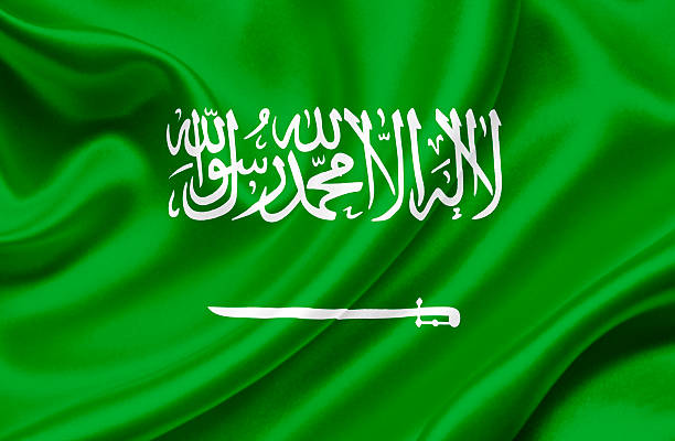 istock Saudi Arabia waving flag 462424003