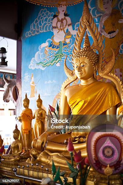 Buddha Statue In Church Stock Photo - Download Image Now - Ancient, Architecture, Art