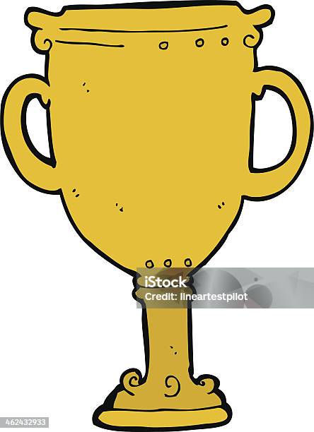 Cartoon Trophy Stock Illustration - Download Image Now - Cheerful, Clip Art, Cultures