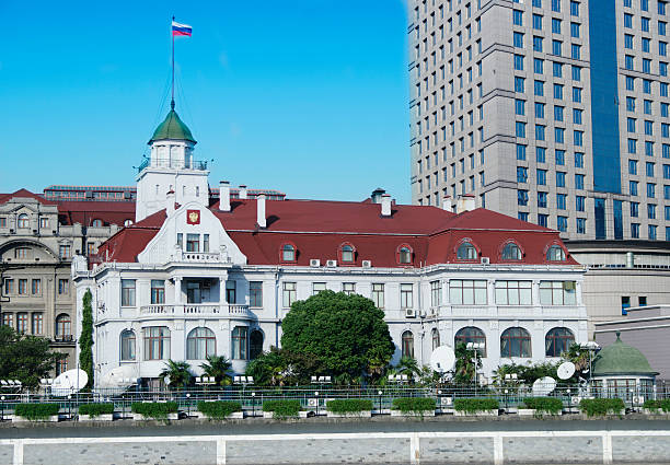 istock China Shanghai the russian consulate 462433243