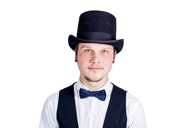 istock Portrait of young man with hat 462435357