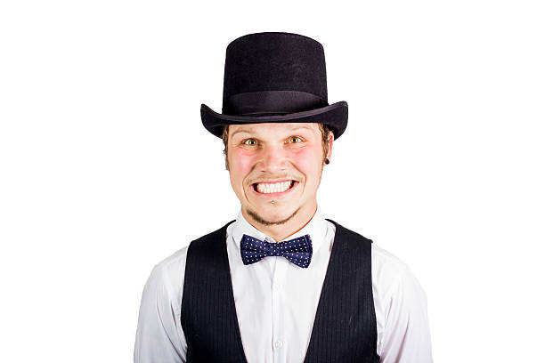 istock Portrait of young man with hat 462435387