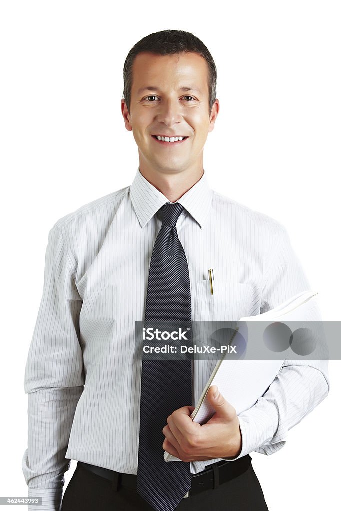 Serviceman Portrait of a young man holding paperworkhttp://i1174.photobucket.com/albums/r611/drdeluxe1/BUSINESS_MAN_zps39ff5dde.jpg Adult Stock Photo