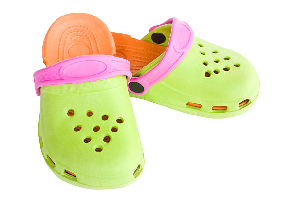 istock Colorful Children's rubber sandals 462444921