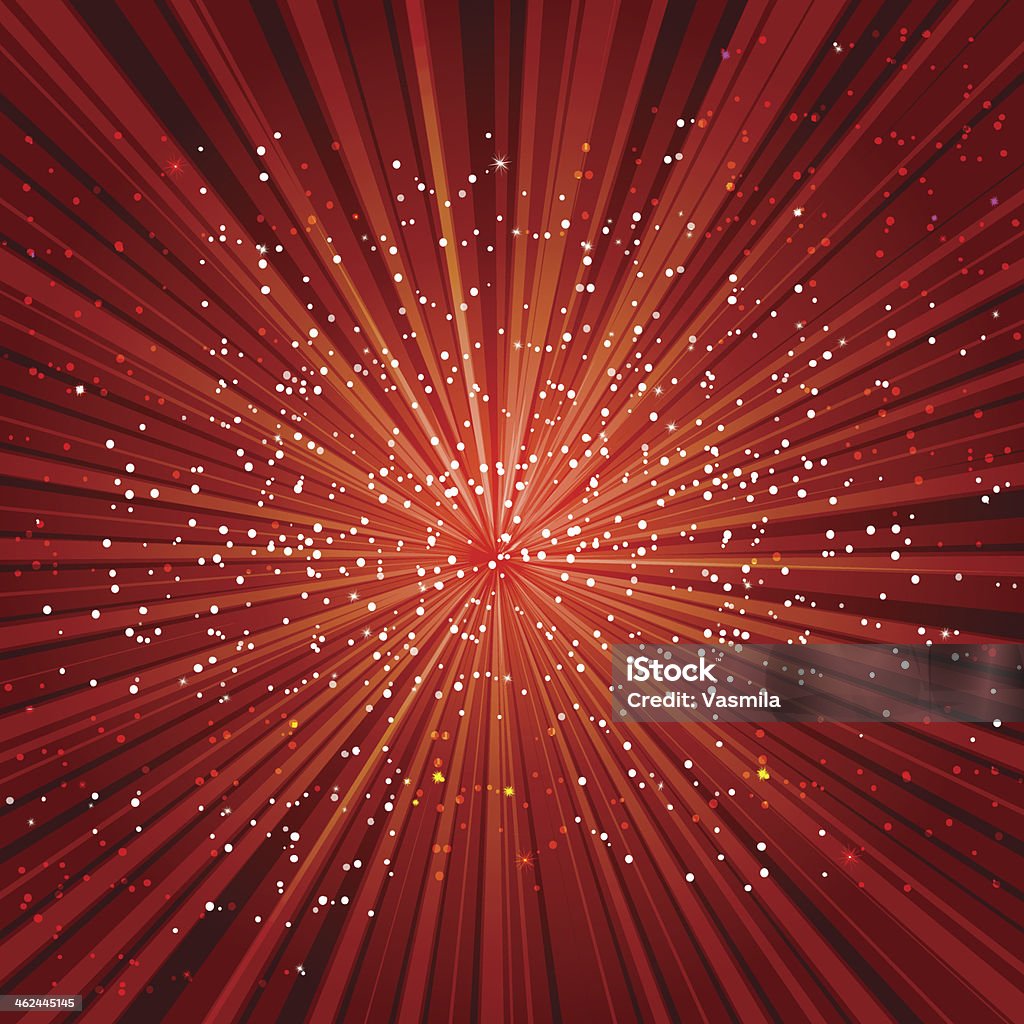 Red Explosion Design Red Explosion Stock Illustration - Download Image Now - Abstract, Aura ...