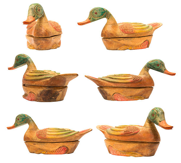 istock Wood duck carving. 462445935