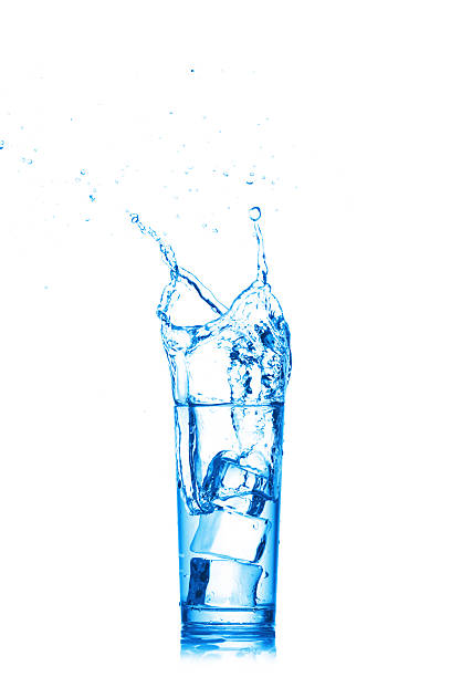 istock Water splashes in the glass 462451225