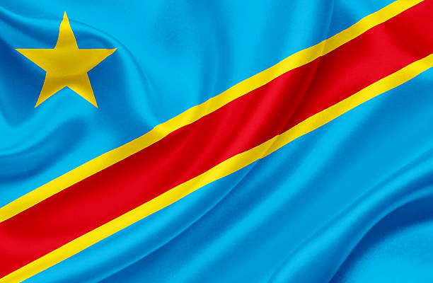 istock Democratic Republic of Congo waving flag 462453285